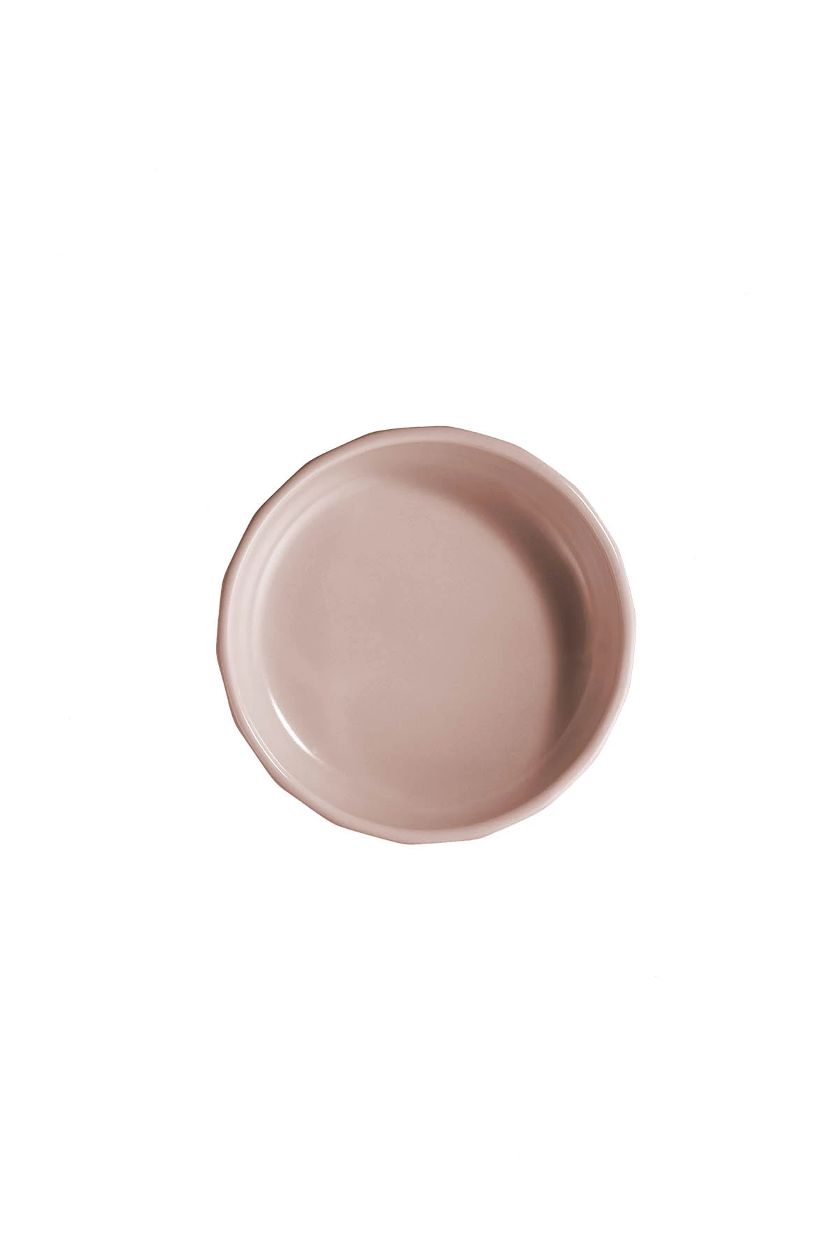 Kütahya Porselen Bevel 9cm 2 Parça Meze Seti Mat Pembe - Kütahya Porselen