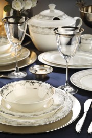 Kütahya Porselen Bone Kalipso 68 Parça 12 Kişilik Yemek Takımı 10544 - Bonamore