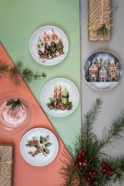 Kütahya Porselen Festive 4 Parça 10 Cm Tabak 