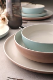 Kütahya Porselen Moderna Soft 8 Parça 2 Kişilik Yemek Takımı 