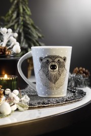 Kütahya Porselen Snowy 280 CC Mug Bardak Tek Kişilik 
