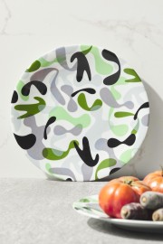 Kütahya Porselen Yum 2 Parça 27 Cm Servis Tabağı Yeşil 